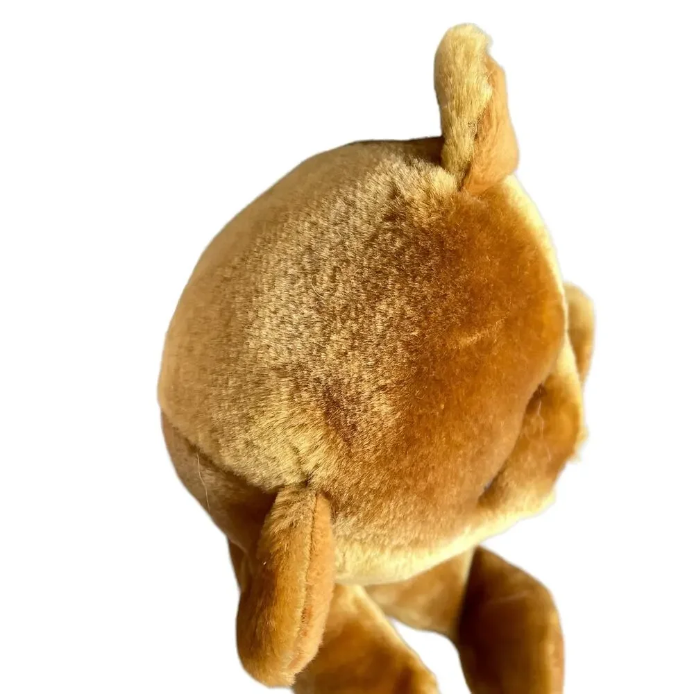 Pawsenclaws Teddy Bear Plush Stuffed Animal Toy Zipper Back Stitched Nose READ